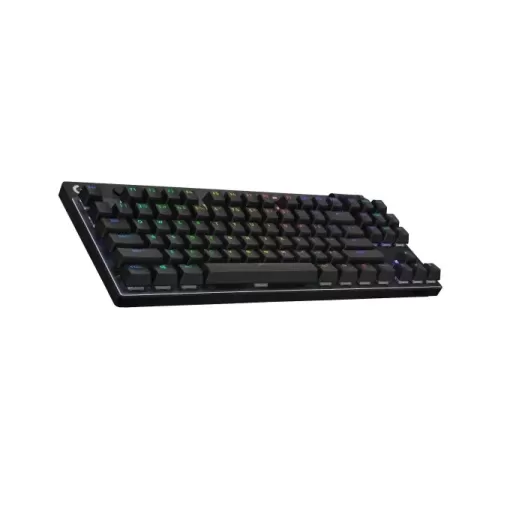 מקלדת גיימינג אלחוטית Logitech PRO X TKL LIGHTSPEED G- שחור