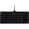 מקלדת גיימינג מכאנית Logitech G PRO GX Blue Clicky צבע שחור
