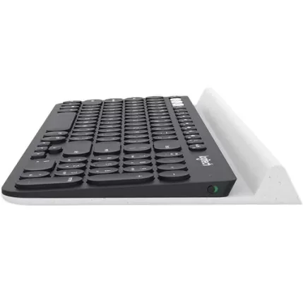 Bluetooth Wireless Keyboard Logitech K780 Multi-Device Quiet Desktop Color:black