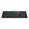 מקלדת גיימינג Corsair K60 RGB PRO Low Profile Cherry MX Speed צבע שחור