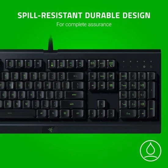 מקלדת גיימינג RAZER Cynosa Lite צבע שחור