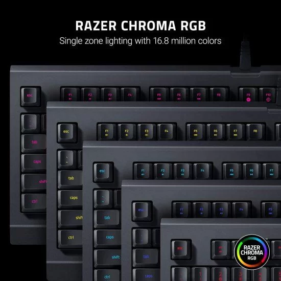 מקלדת גיימינג RAZER Cynosa Lite צבע שחור