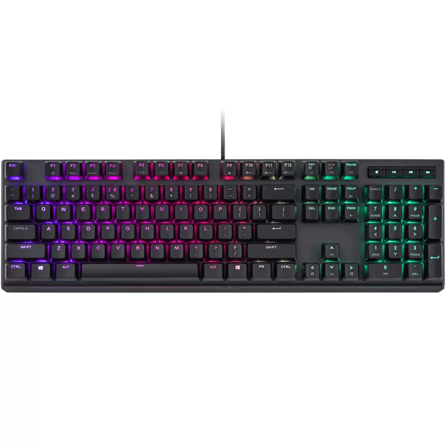 Игровая Клавиатура Cooler Master MasterKeys MK750 RGB Blue Switch Цвет:чёрный
