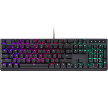 מקלדת גיימינג Cooler Master MasterKeys MK750 RGB Blue Switch צבע שחור מקלדת גיימינג Cooler Master MasterKeys MK750 RGB Blue Switch צבע שחור