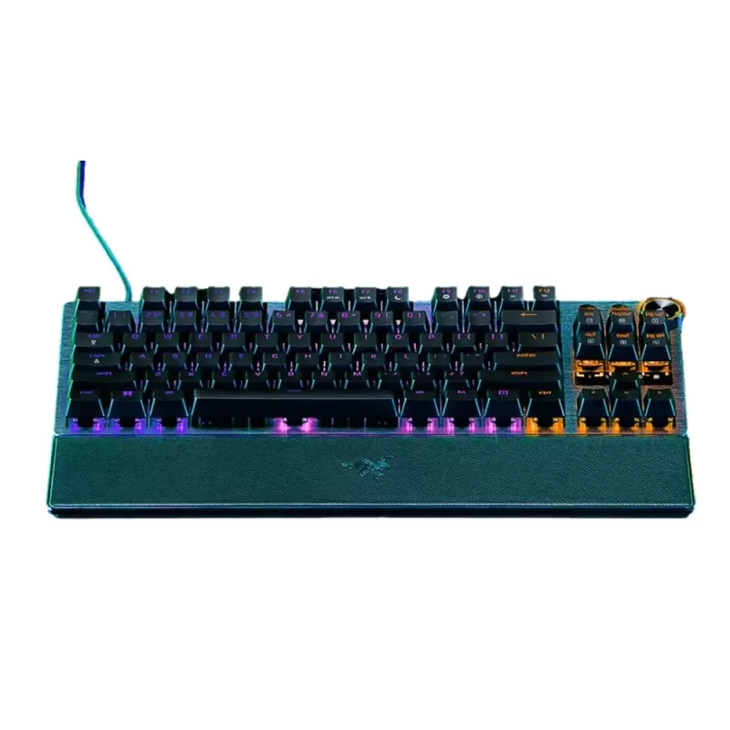 Игровая Клавиатура RAZER HUNTSMAN V3 PRO TENKEYLESS BLACK Цвет:чёрный