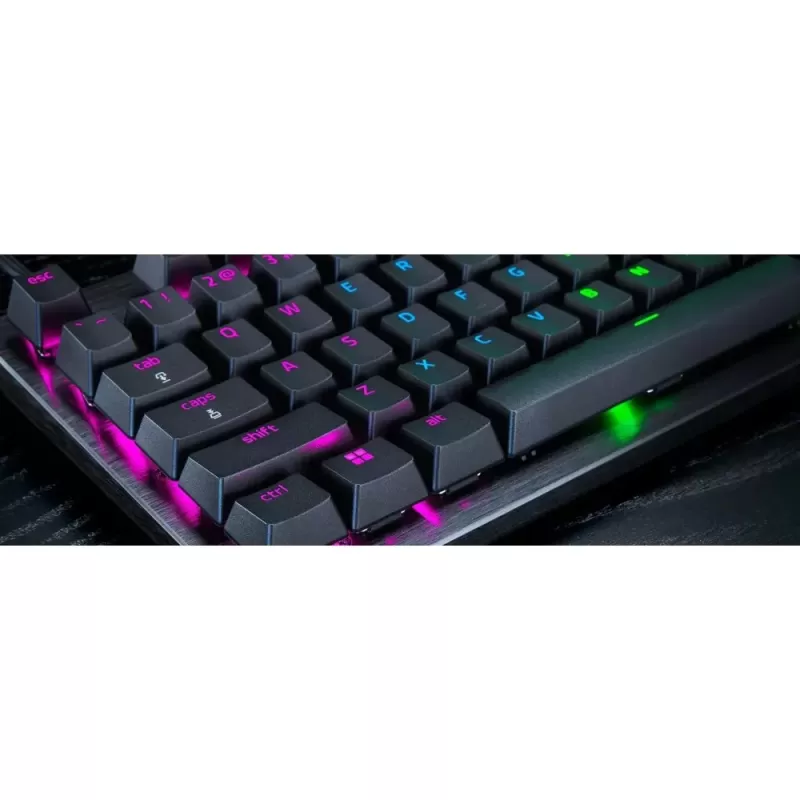 Игровая Клавиатура RAZER HUNTSMAN V3 PRO TENKEYLESS BLACK Цвет:чёрный
