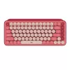 Беспроводная Клавиатура Logitech POP Keys pink