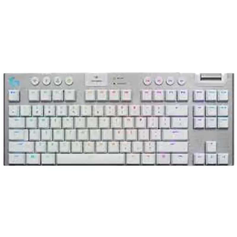 Беспроводная Игровая Клавиатура Logitech LIGHTSPEED Gaming Keyboard-WHITE-2.4GHZ/BT- TAC