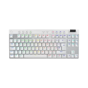 Беспроводная Игровая Клавиатура Logitech LIGHTSPEED Gaming Keyboard-WHITE-2.4GHZ/BT- TAC Беспроводная Игровая Клавиатура Logitech LIGHTSPEED Gaming Keyboard-WHITE-2.4GHZ/BT- TAC