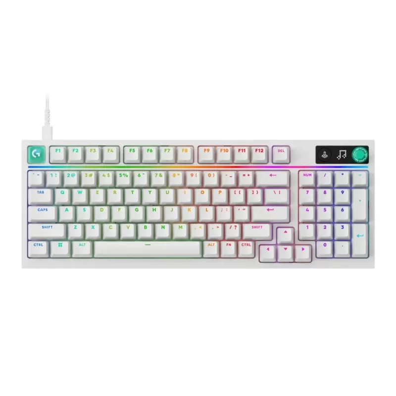 מקלדת גיימינג Logitech G316 X 98 לבן