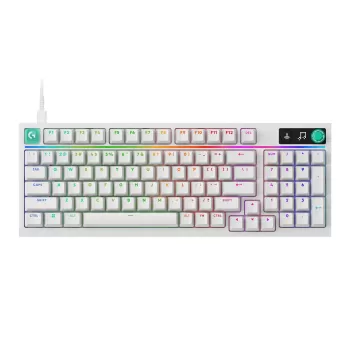 מקלדת גיימינג Logitech G316 X 98 לבן מקלדת גיימינג Logitech G316 X 98 לבן