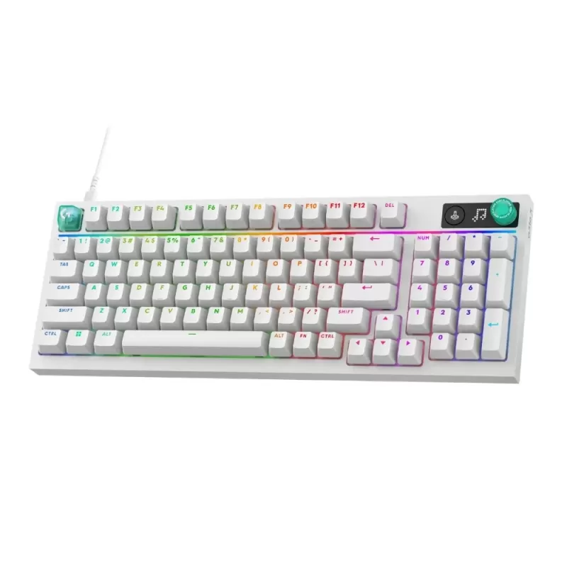 מקלדת גיימינג Logitech G316 X 98 לבן