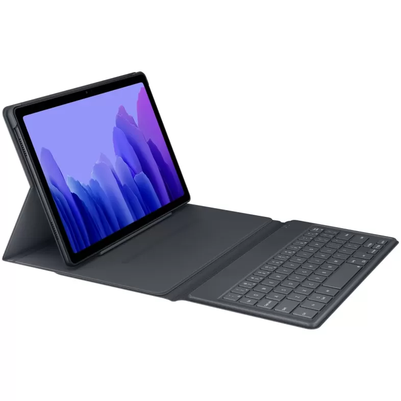 Беспроводная Клавиатура Samsung Galaxy Tab A7 Book Cover Keyboard EF-DT500 gray Беспроводная Клавиатура Samsung Galaxy Tab A7 Book Cover Keyboard EF-DT500 gray