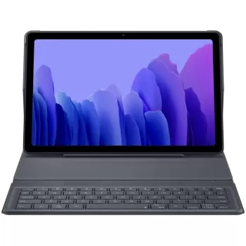 Беспроводная Клавиатура Samsung Galaxy Tab A7 Book Cover Keyboard EF-DT500 gray Беспроводная Клавиатура Samsung Galaxy Tab A7 Book Cover Keyboard EF-DT500 gray