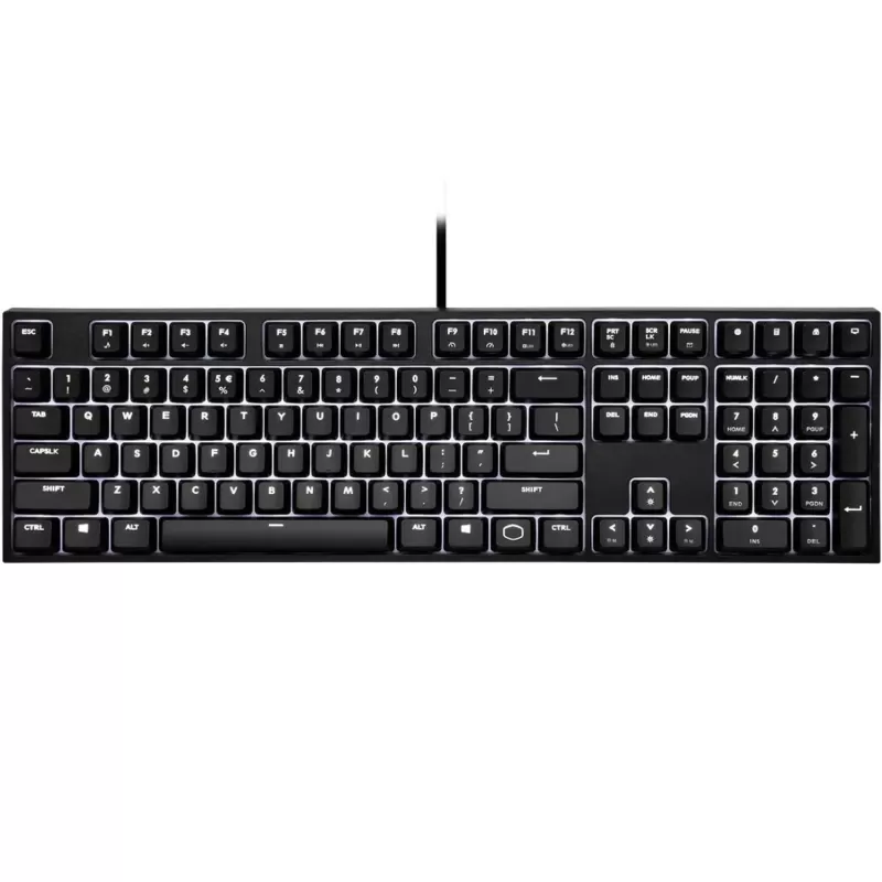 Gaming Keyboard Cooler Master CK320 CHERRY MX RED Color:black Gaming Keyboard Cooler Master CK320 CHERRY MX RED Color:black