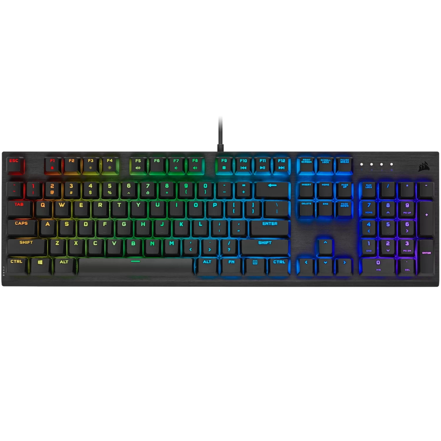 Игровая Клавиатура Corsair K60 RGB PRO 100% CHERRY MV black