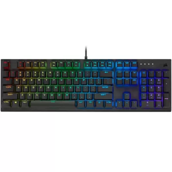 מקלדת גיימינג Corsair K60 RGB PRO 100% CHERRY MV שחור