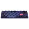 Wireless Gaming Keyboard Ducky Mechanical keyboard One 3 TKL Cosmic Cherry Brown Switch Color:blue