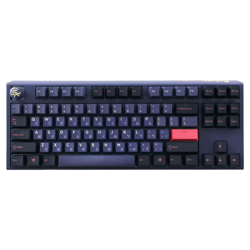 Wireless Gaming Keyboard Ducky Mechanical keyboard One 3 TKL Cosmic Cherry Brown Switch Color:blue