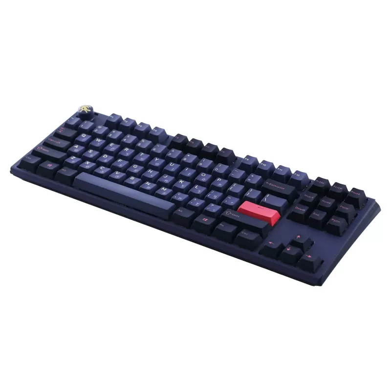 Wireless Gaming Keyboard Ducky Mechanical keyboard One 3 TKL Cosmic Cherry Brown Switch Color:blue