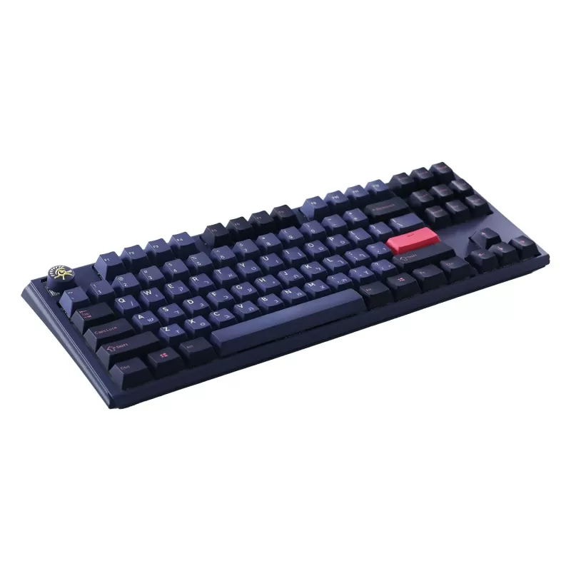 Wireless Gaming Keyboard Ducky Mechanical keyboard One 3 TKL Cosmic Cherry Brown Switch Color:blue