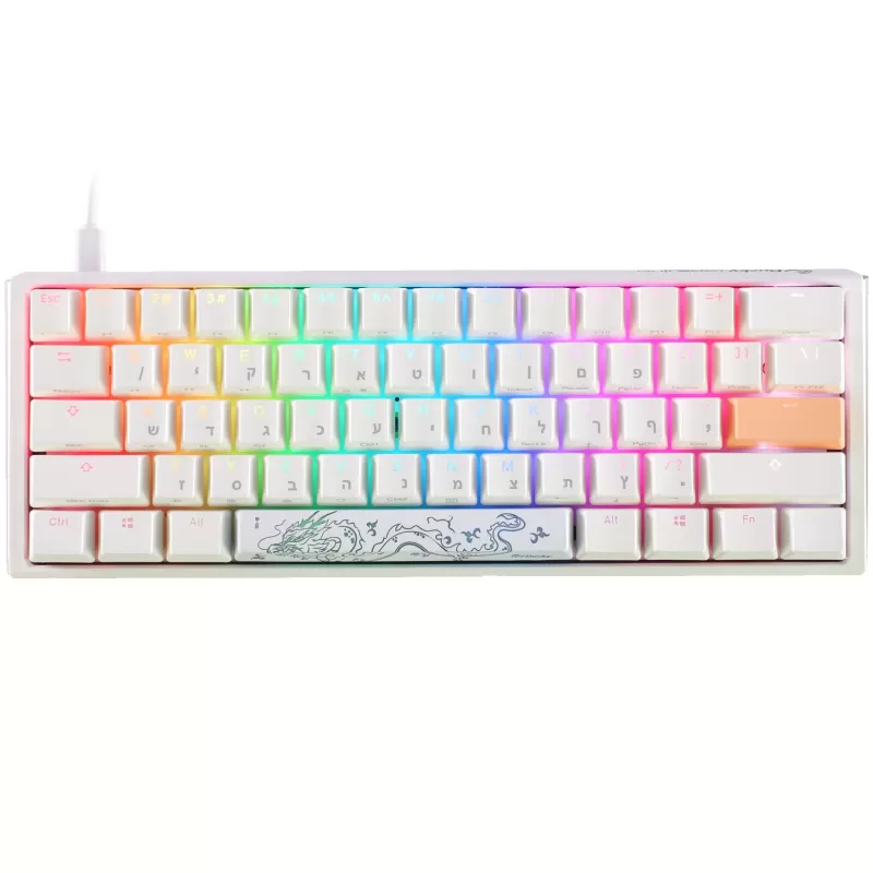 Mechanical gaming keyboard Ducky One 3 Mini Cherry Silver Switch Color:silver Mechanical gaming keyboard Ducky One 3 Mini Cherry Silver Switch Color:silver