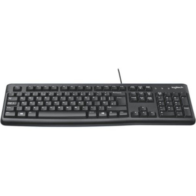 מקלדת Logitech K120 צבע שחור