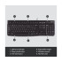 מקלדת Logitech K120 צבע שחור