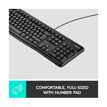 Клавиатура Logitech K120 Цвет:черный