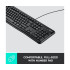 מקלדת Logitech K120 צבע שחור