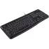 מקלדת Logitech K120 צבע שחור