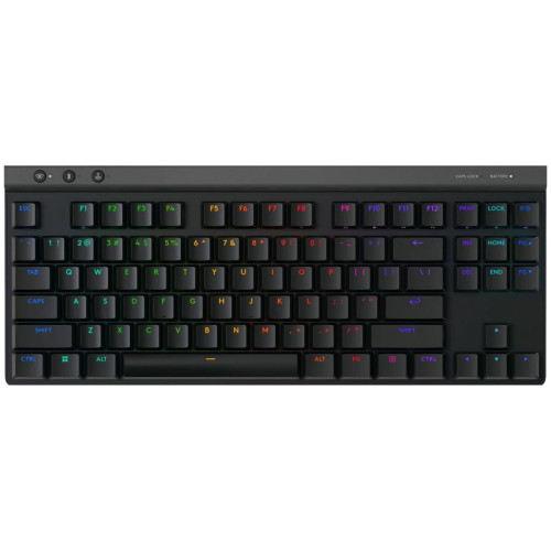 Wireless Gaming Keyboard Logitech G515 Lightspeed TKL Color:black