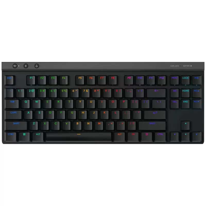 Wireless Gaming Keyboard Logitech G515 Lightspeed TKL Color:black