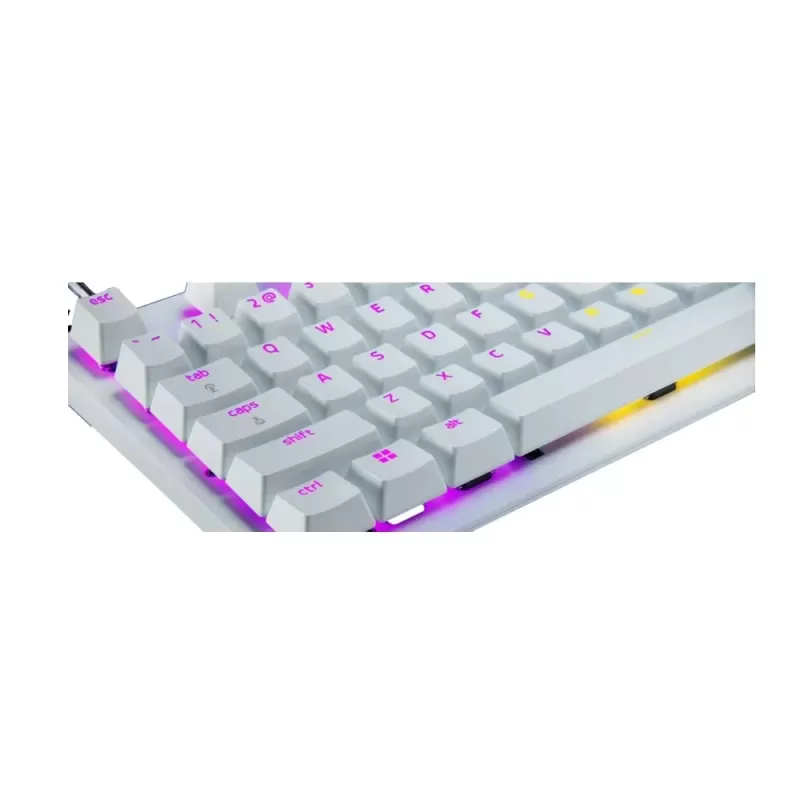 Игровая Клавиатура RAZER HUNTSMAN V3 PRO TENKEYLESS WHITE Цвет:белый