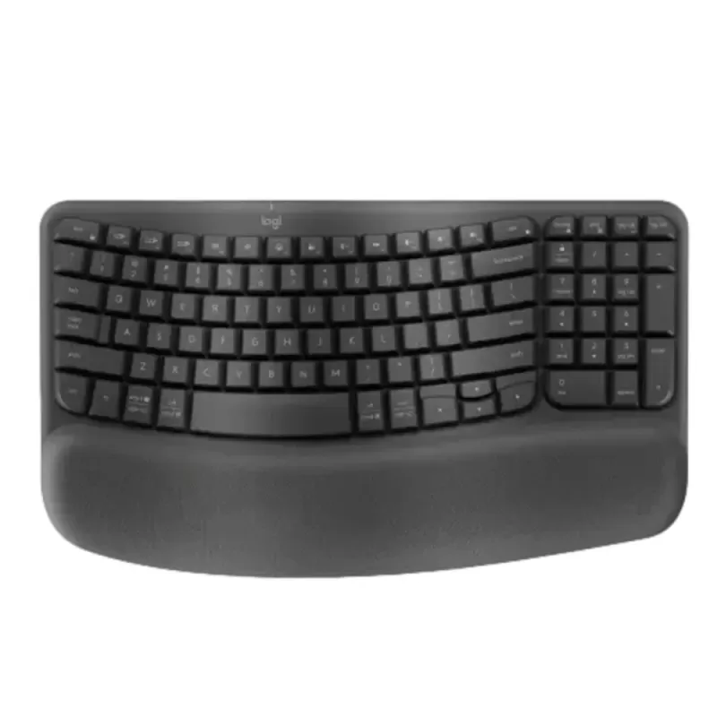 מקלדת אלחוטית Logitech WAVE KEYS שחור