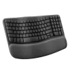 מקלדת אלחוטית Logitech WAVE KEYS שחור