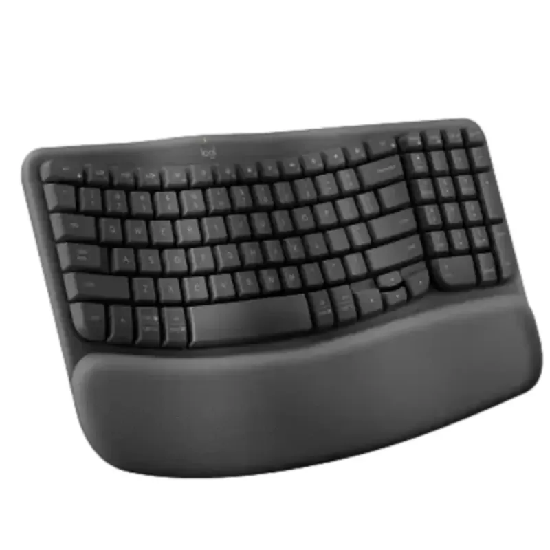 מקלדת אלחוטית Logitech WAVE KEYS שחור