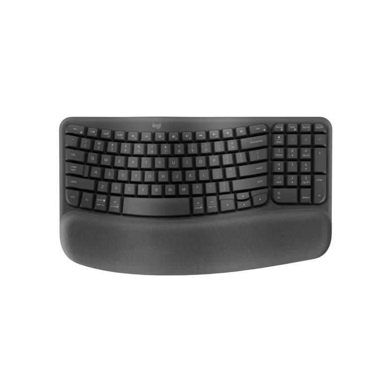 מקלדת אלחוטית Logitech WAVE KEYS שחור