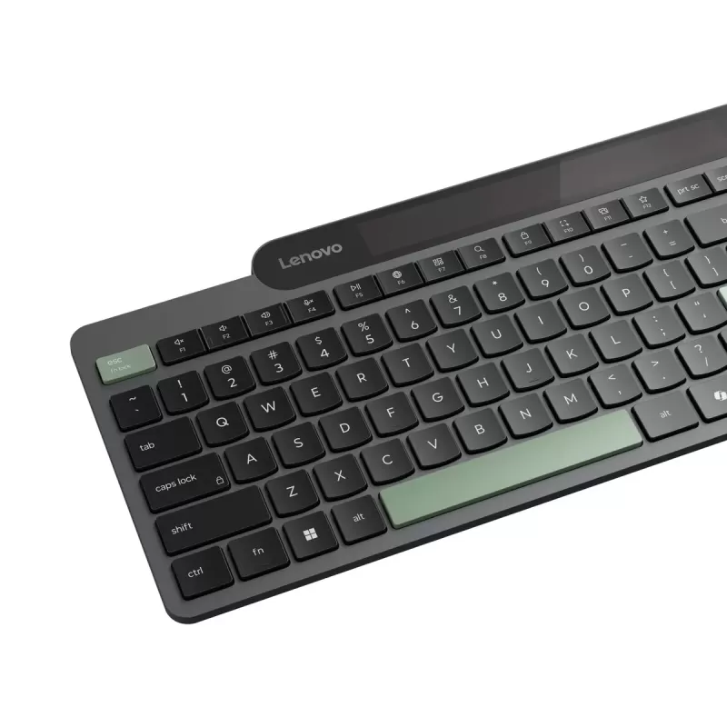 מקלדת אלחוטית Lenovo Self-Charging Bluetooth Keyboard Hebrew 212 מקלדת אלחוטית Lenovo Self-Charging Bluetooth Keyboard Hebrew 212