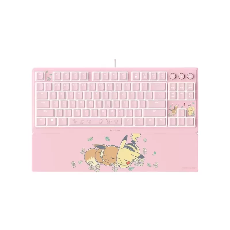 Игровая Клавиатура RAZER Ornata V3 Tenkeyless Pikachu & Eevee Edition