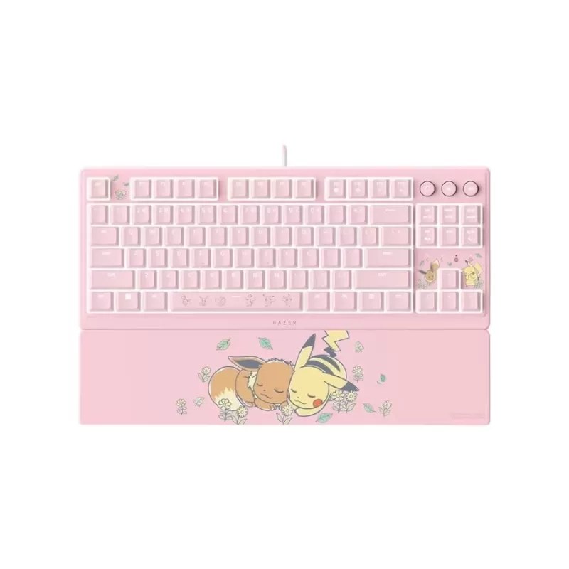 Игровая Клавиатура RAZER Ornata V3 Tenkeyless Pikachu & Eevee Edition