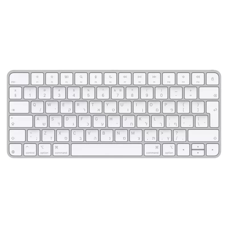 מקלדת אלחוטית Apple Magic Keyboard (USB-C) צבע לבן