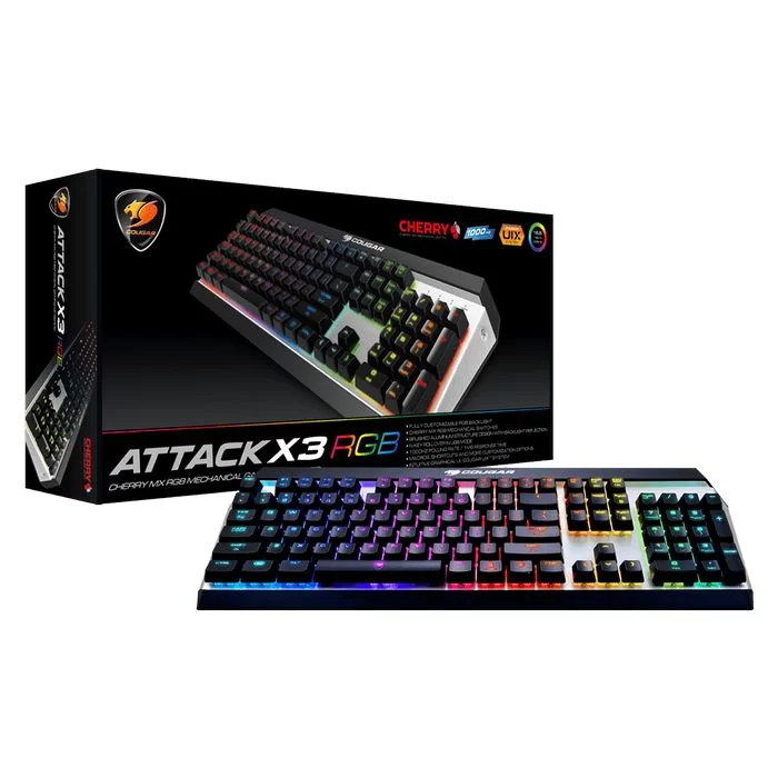 Gaming Keyboard COUGAR Attack X3 RGB Gaming Keyboard COUGAR Attack X3 RGB