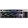 מקלדת גיימינג Cooler Master CK350 BROWN SWITCH צבע אפור, שחור