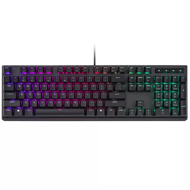 מקלדת גיימינג Cooler Master MASTERKEYS MK750 BROWN SWITCH