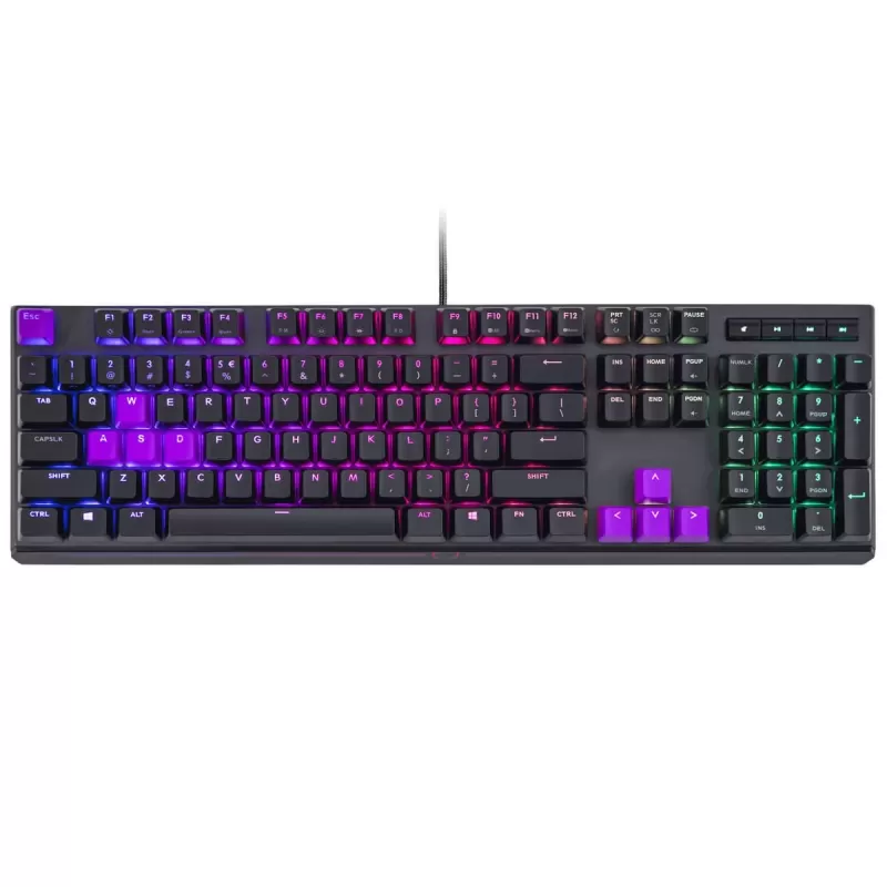 מקלדת גיימינג Cooler Master MASTERKEYS MK750 BROWN SWITCH
