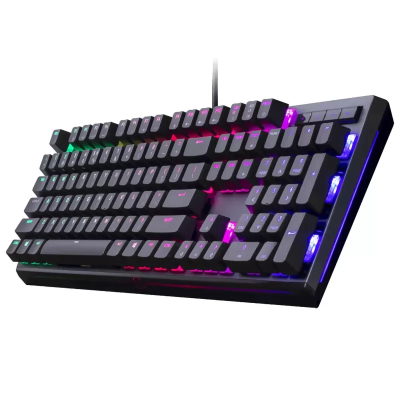 מקלדת גיימינג Cooler Master MASTERKEYS MK750 BROWN SWITCH