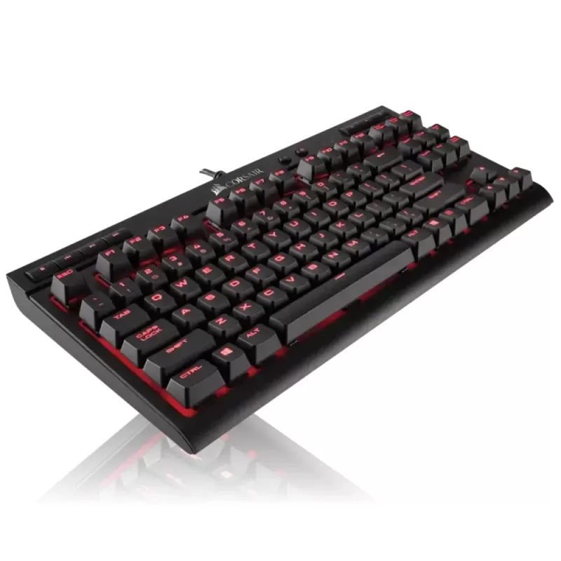 Gaming Keyboard Corsair K63 CHERRY MX Red Color:black Gaming Keyboard Corsair K63 CHERRY MX Red Color:black