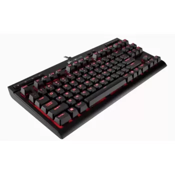Gaming Keyboard Corsair K63 CHERRY MX Red Color:black