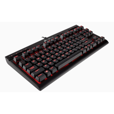 Gaming Keyboard Corsair K63 CHERRY MX Red Color:black Gaming Keyboard Corsair K63 CHERRY MX Red Color:black